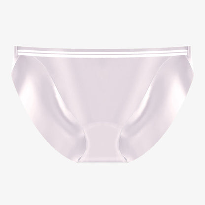 Seamless High Slit Panty(5 Packs) - Light Purple - 5XL - image 7