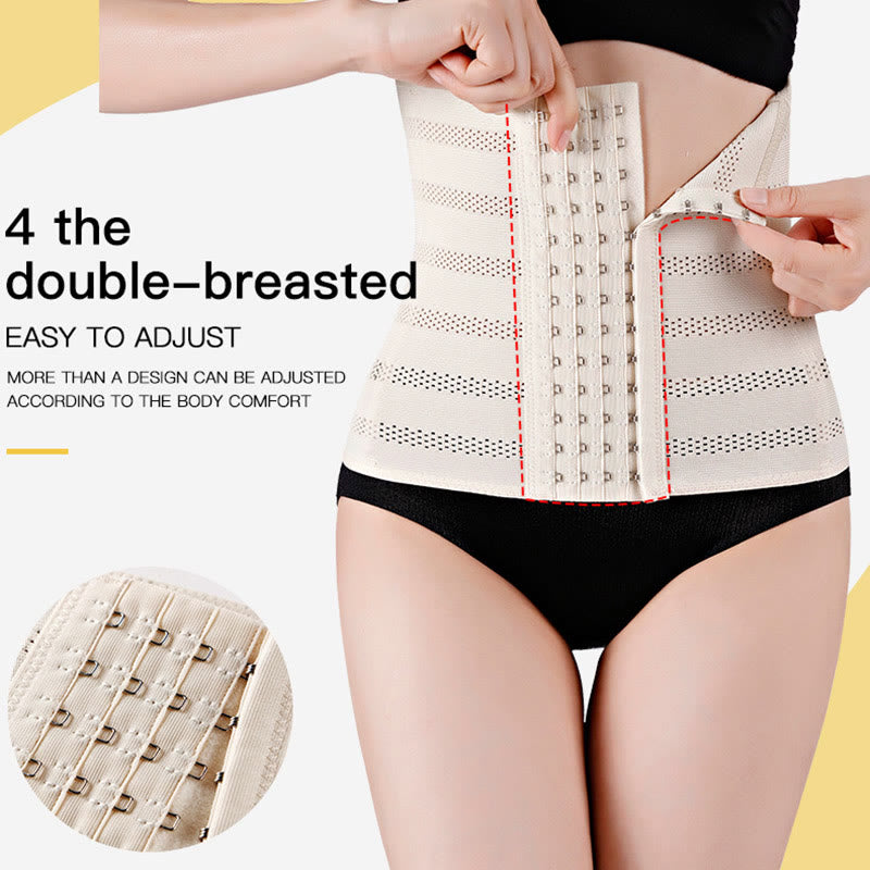 Plus Size 4 Rows Waist Corset(2 Packs) - image 3