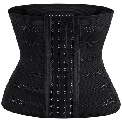 Plus Size 4 Rows Waist Corset(2 Packs) - Black - XS - image 12