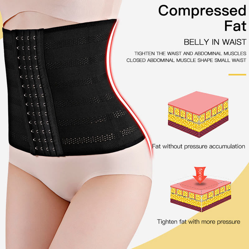 Plus Size 4 Rows Waist Corset(2 Packs) - image 10