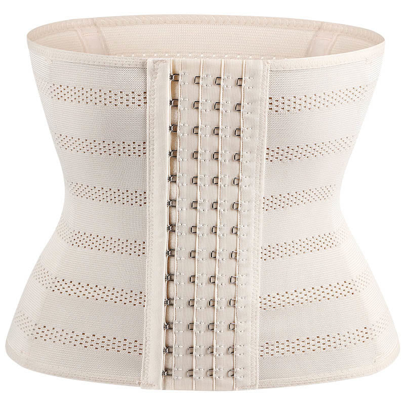 Plus Size 4 Rows Waist Corset(2 Packs) - Nude - XS - image 13
