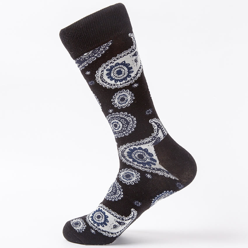 Plusock Creative Patterns Quarter Socks(4 Pairs) - image 1
