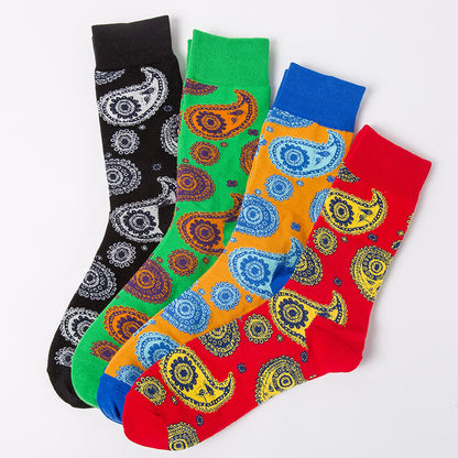Plusock Creative Patterns Quarter Socks(4 Pairs) - image 6