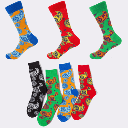 Plusock Creative Patterns Quarter Socks(4 Pairs) - image 0