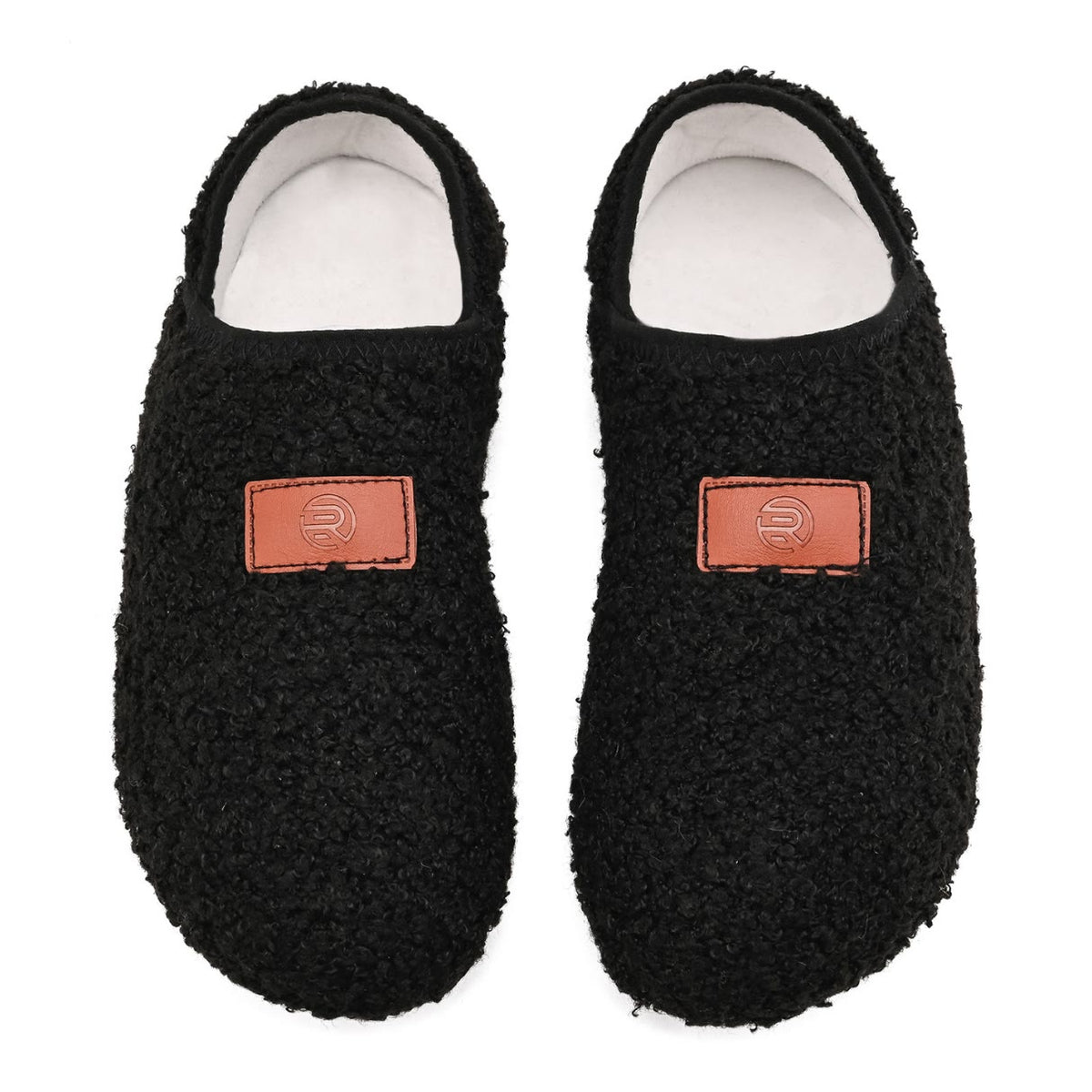 Plus Size Soft Home Slipper Socks - Black - EU48-49(US13-14) - image 7