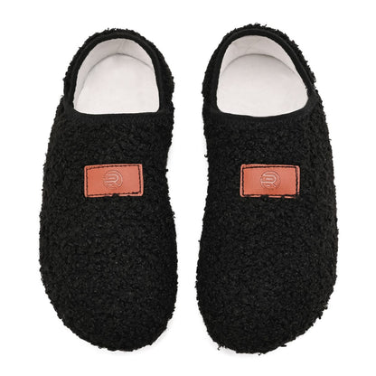 Plus Size Soft Home Slipper Socks - Black - EU48-49(US13-14) - image 7