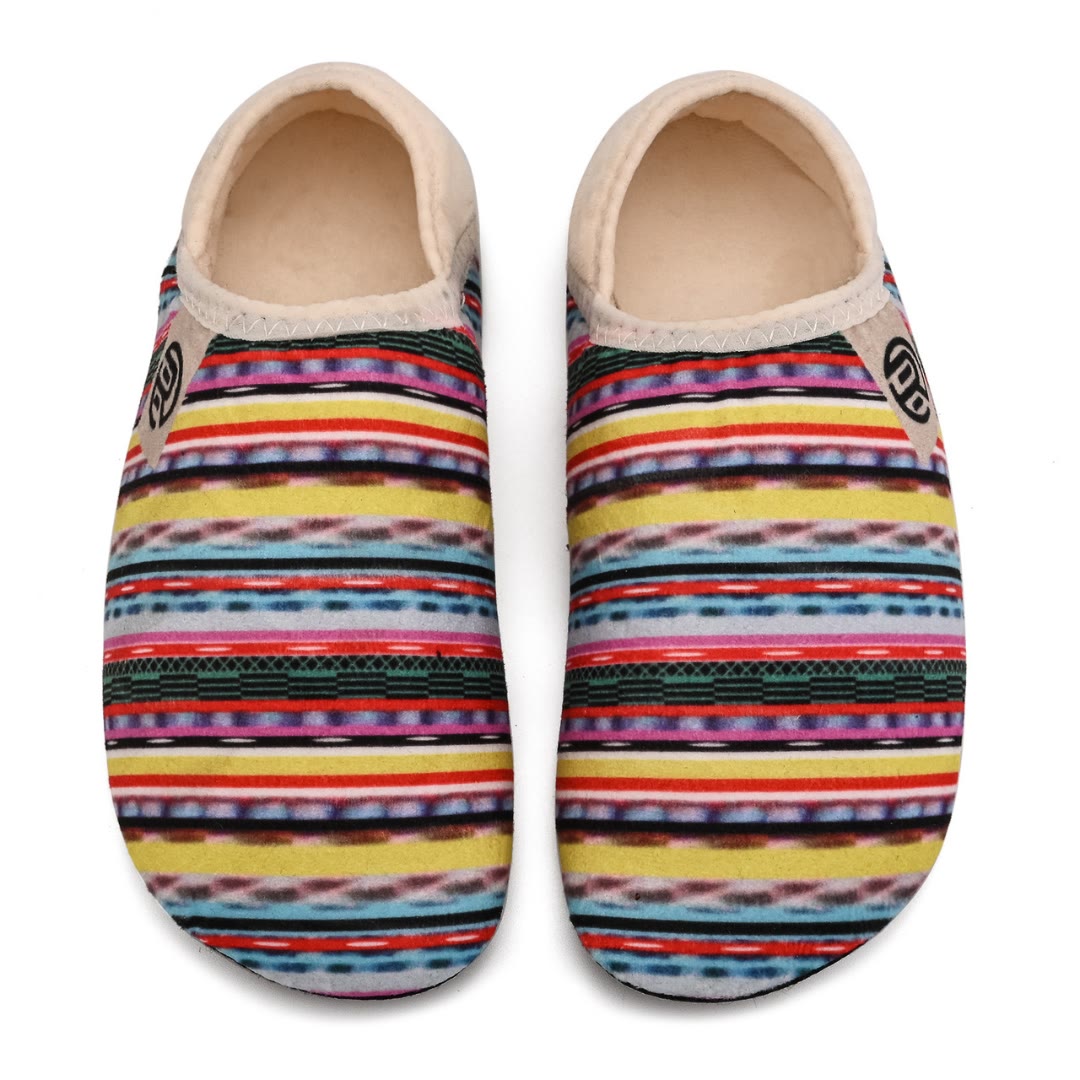 Plus Size Multicolor Home Slipper Socks