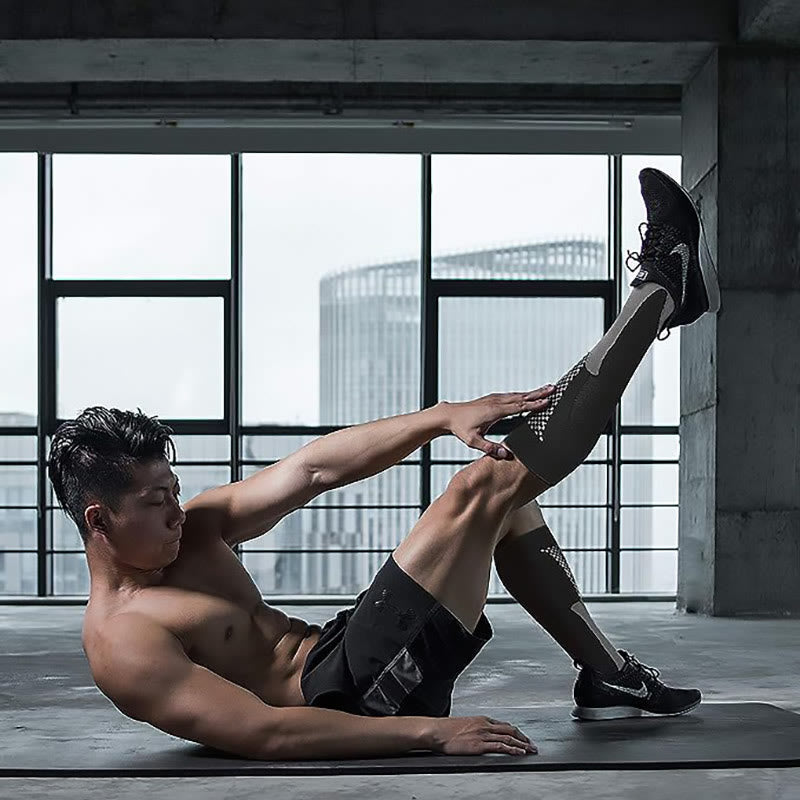 Plusock Plus Size Sport Wine Compression Socks 2XL-7XL(3 Pairs) - image 1