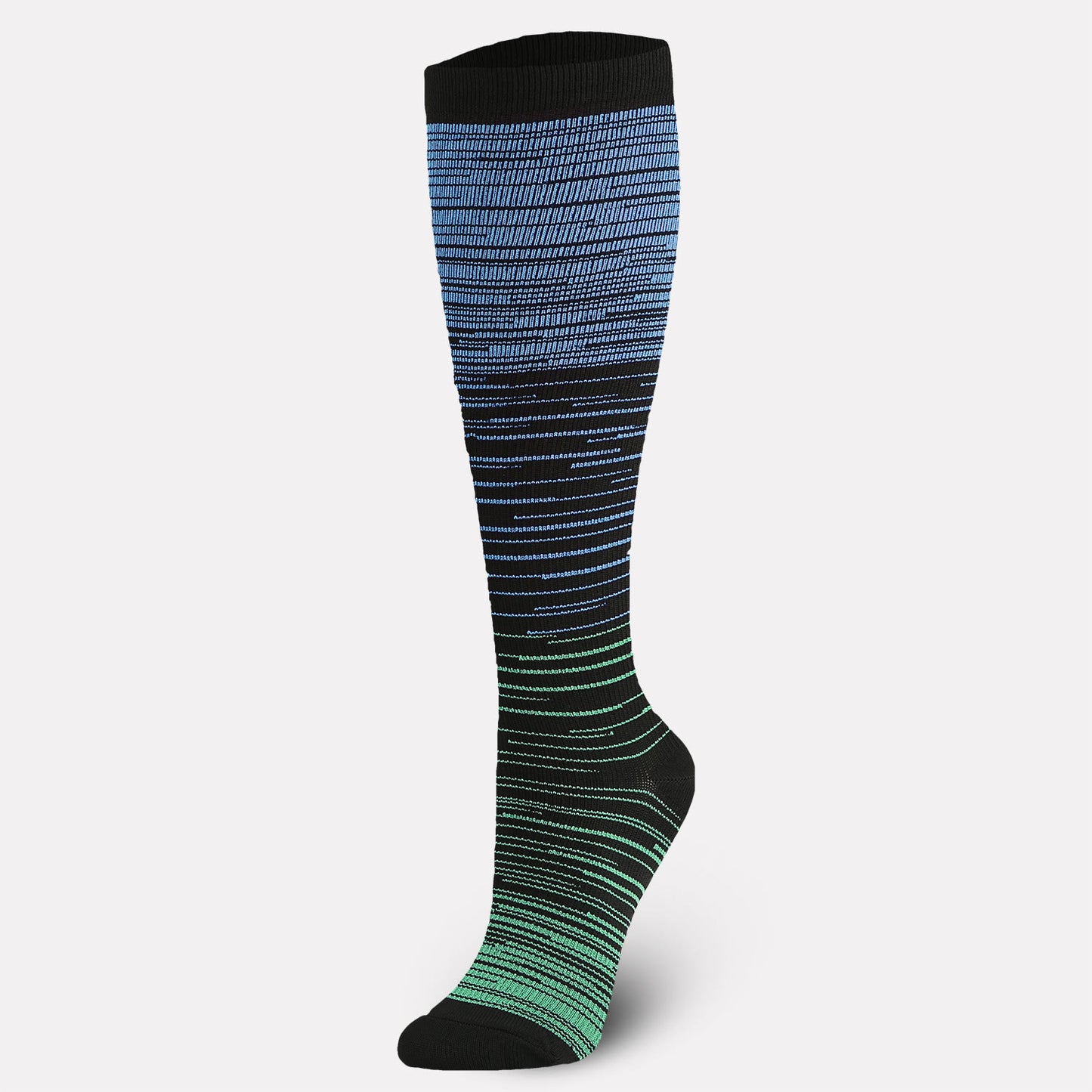 Color Thin Lines Compression Socks(6 Pairs) - image 12