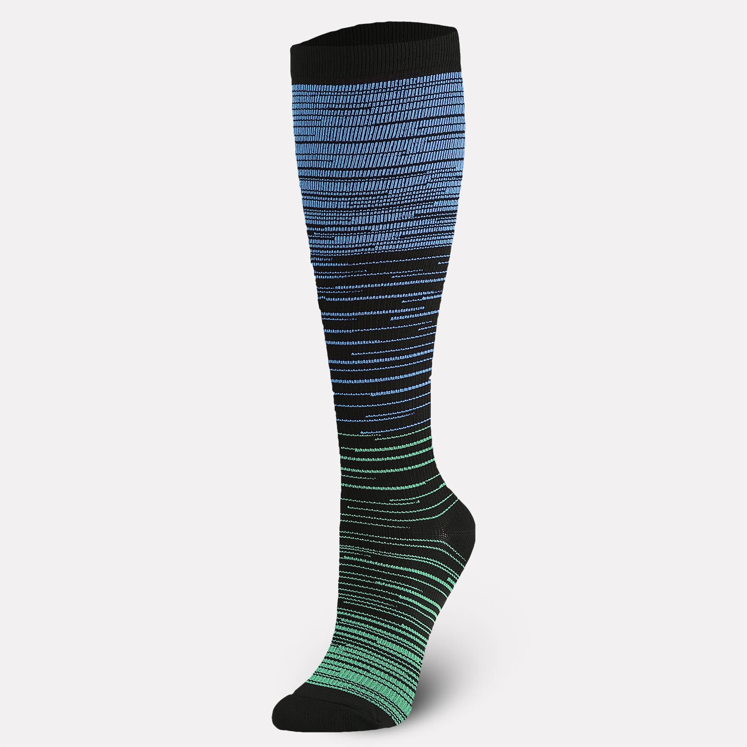 Color Thin Lines Compression Socks(6 Pairs) - image 12