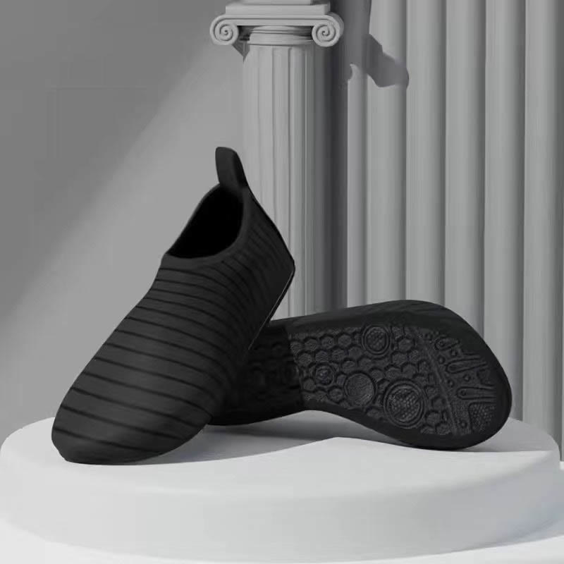 Plus Size Yoga Sport Slipper Socks(2 Pairs) - Black - EU44-45(US10-11) - image 4