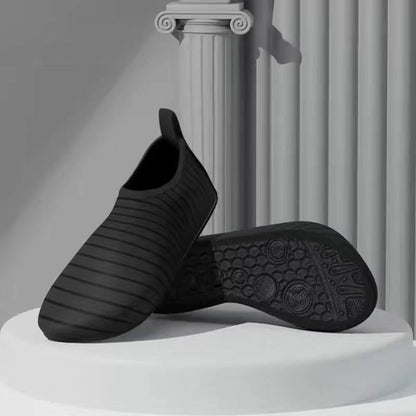 Plus Size Yoga Sport Slipper Socks(2 Pairs) - Black - EU44-45(US10-11) - image 4