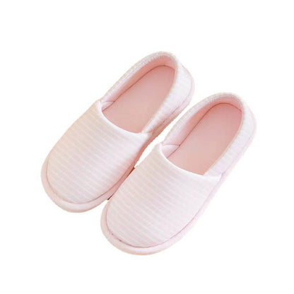 Plus Size Stripe Slipper Socks - Pink - EU44-45(US10-11) - image 8