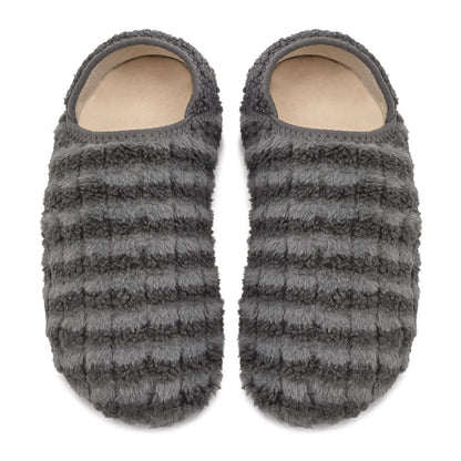 Plus Size Grid Home Slipper Socks