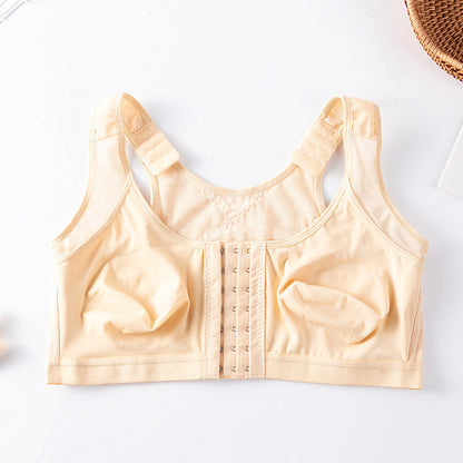 Front Closure Sports Bras - Nude - 5XL - image 15
