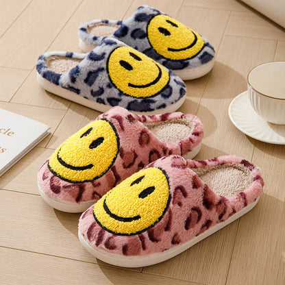 Plus Size Yellow Smiley Face Slippers - image 8