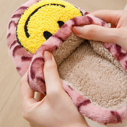 Plus Size Yellow Smiley Face Slippers - image 7