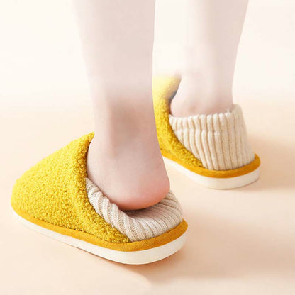 Plus Size Snowflake Pattern Slipper Socks - image 2