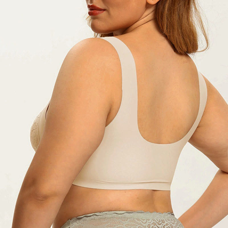 Front Closure Lace Wireless Bras - image 6