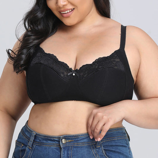 Black Lace Wireless Bras - image 0