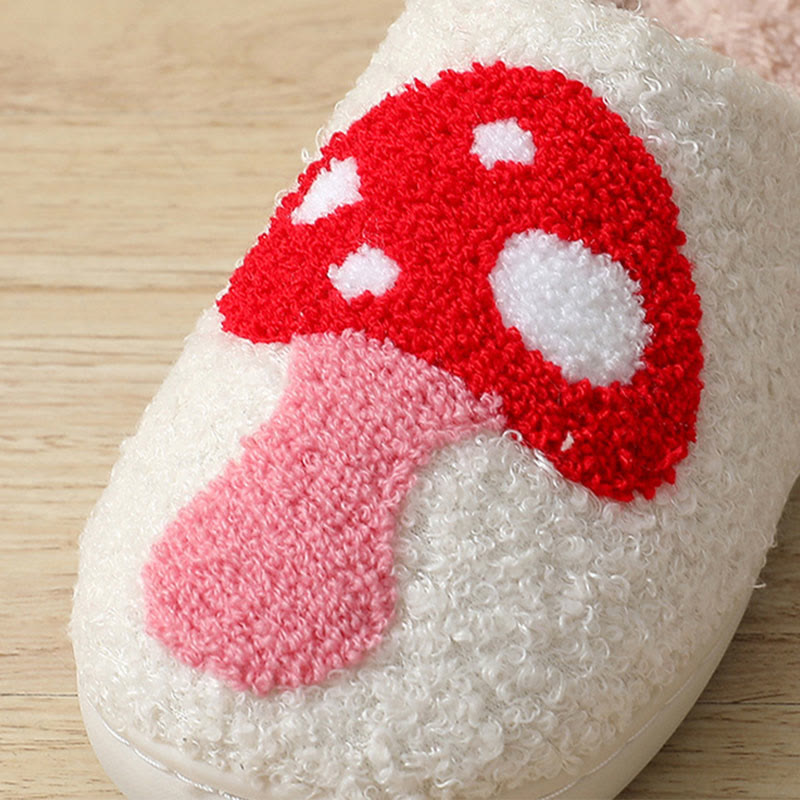 Plus Size Rainbow Mushroom Slippers - image 6
