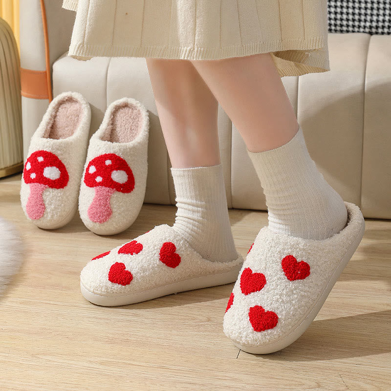 Plus Size Rainbow Mushroom Slippers - image 4