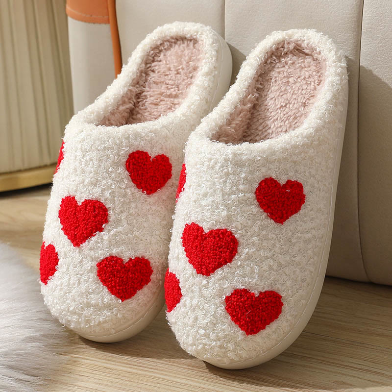 Plus Size Rainbow Mushroom Slippers - Heart - EU42-43(US8.5-9) - image 11