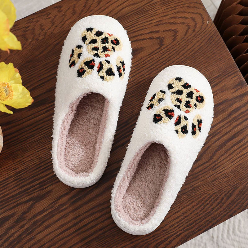 Plus Size Animal Pattern Slippers - Cat Claws - EU 44-45(US 10-11) - image 7