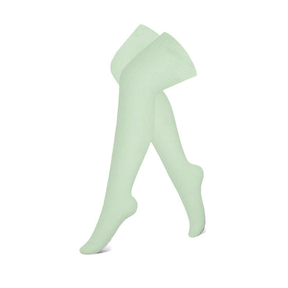 Green Series Thigh High Compression Socks(3 Pairs) - Light Green - S/M - image 4