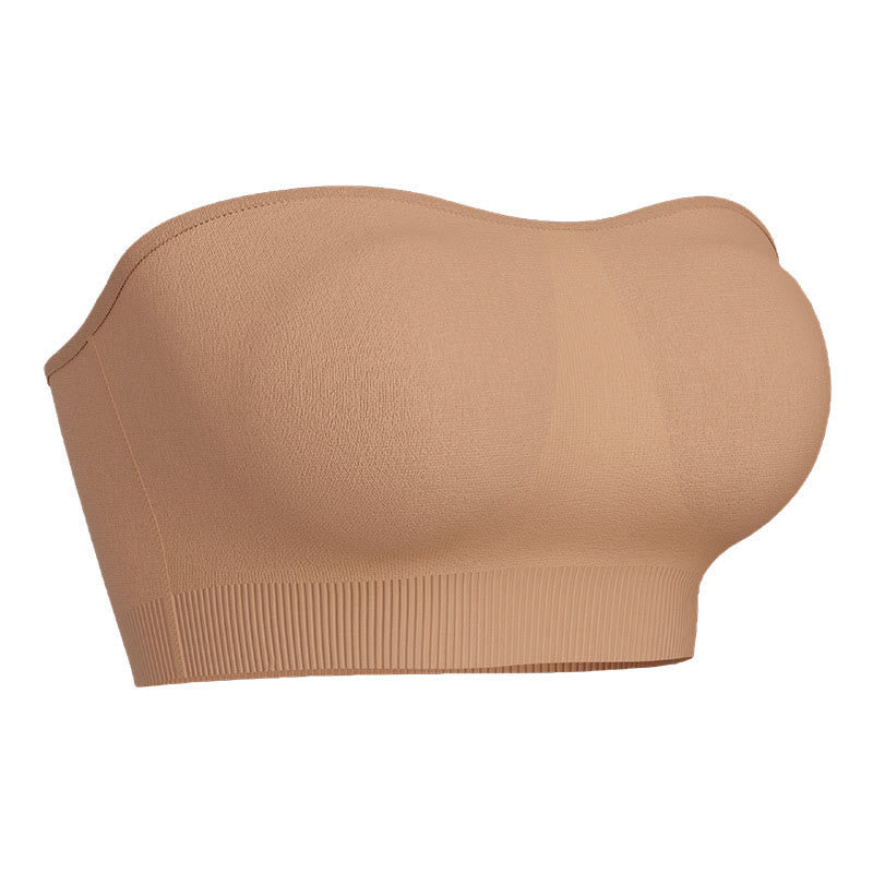 Strapless Comfort Wireless Bras(2 Packs) - Nude - 2XL - image 5