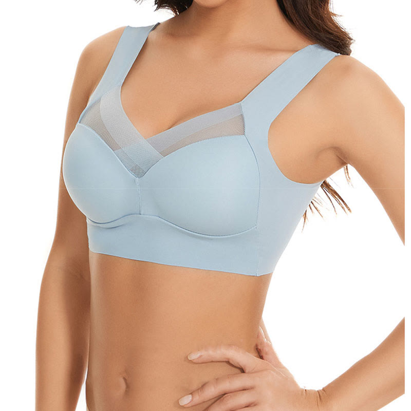 Seamless Lace Wireless Sport Bras(2 Packs) - image 3
