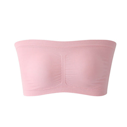Padded Bralette Wireless Bra(3 Packs) - Pink - 2XL - image 7