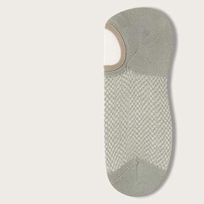 Ultra Thin No Show Socks(7 Pairs) - Green - EU40-44(US7-10) - image 12