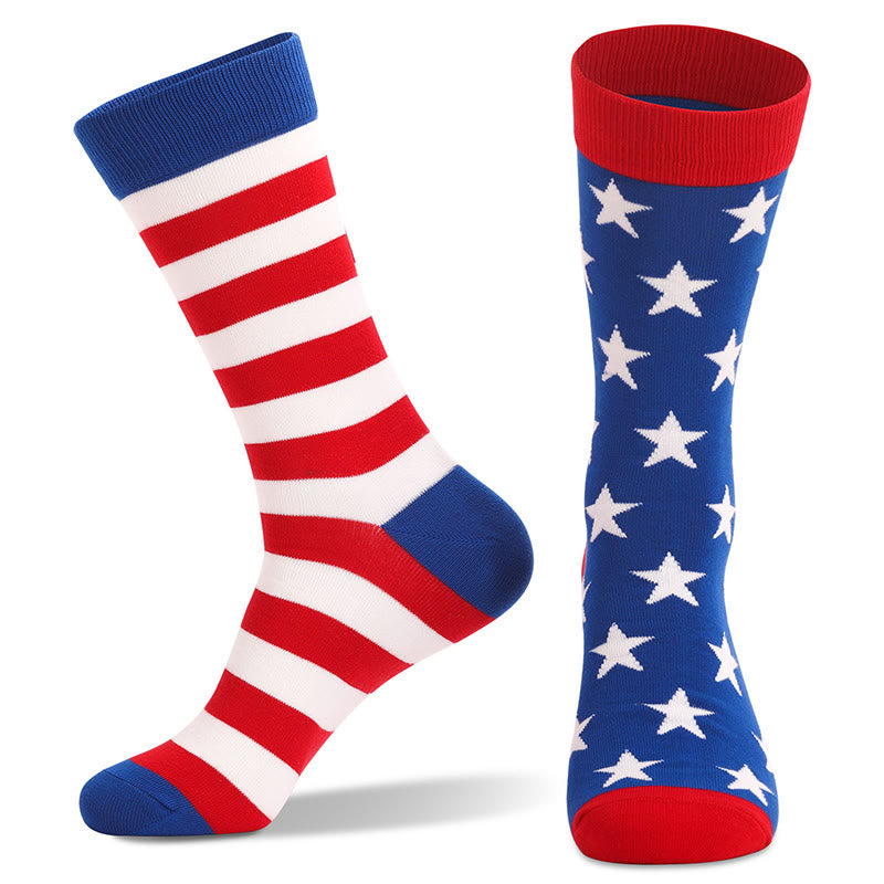 American Flag Elements Quarter Socks(4 Pairs) - image 4
