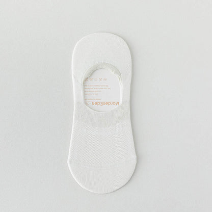 Breathable Mesh No Show Socks(8 Pairs) - White - EU38-44(US5-10) - image 8