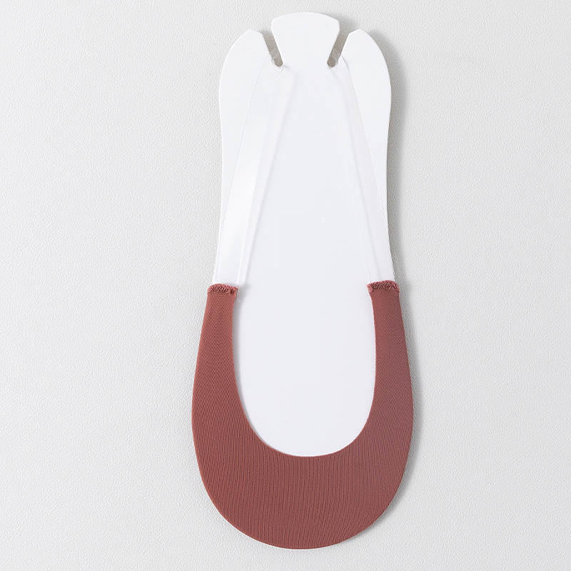 Garter No Show Socks(8 Pairs) - Wine - EU36-38(US3-5) - image 15