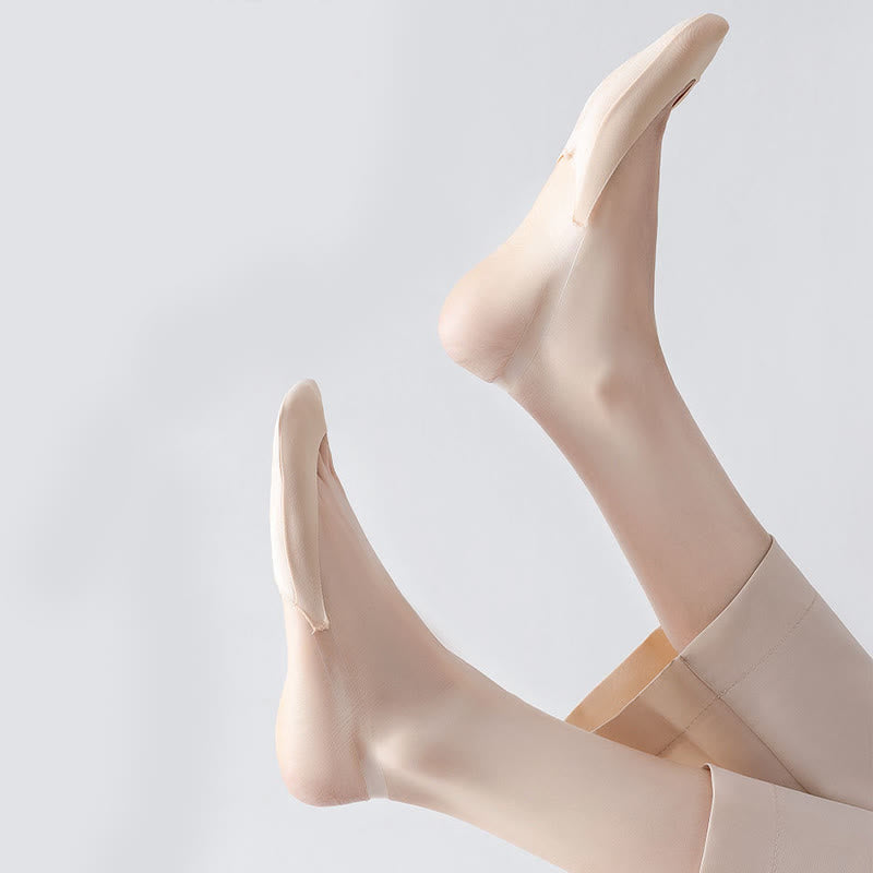 Plus Size Garter No Show Socks(8 Pairs)