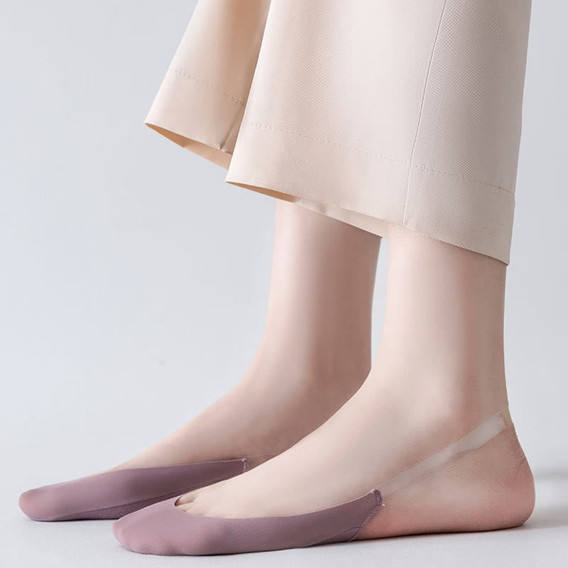 Plus Size Garter No Show Socks(8 Pairs)