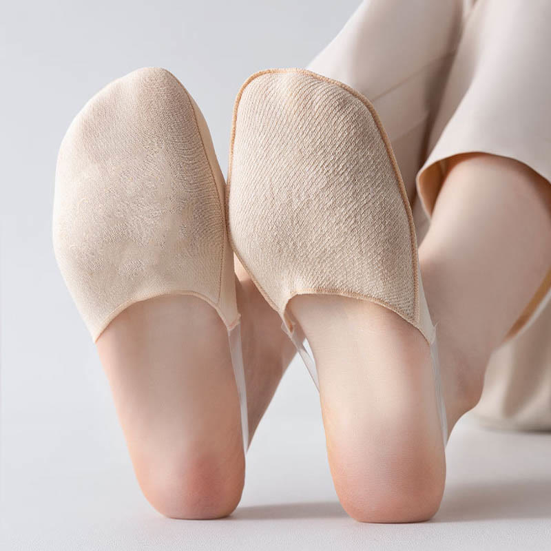 Plus Size Garter No Show Socks(8 Pairs)