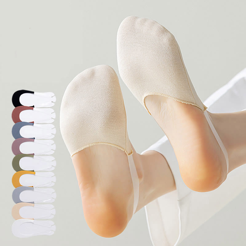 Plus Size Garter No Show Socks(8 Pairs)