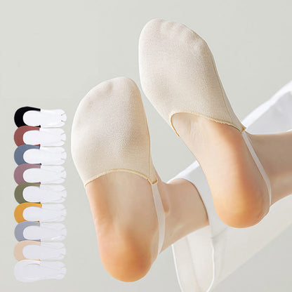 Plus Size Garter No Show Socks(8 Pairs)