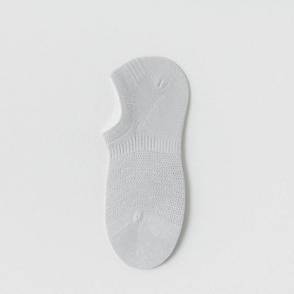 Plus Size Summer Mesh No Show Socks(5 Pairs)