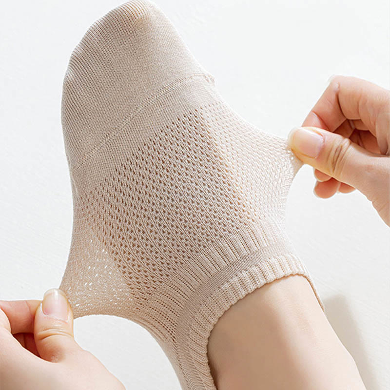 Summer Mesh No Show Socks(5 Pairs) - image 5