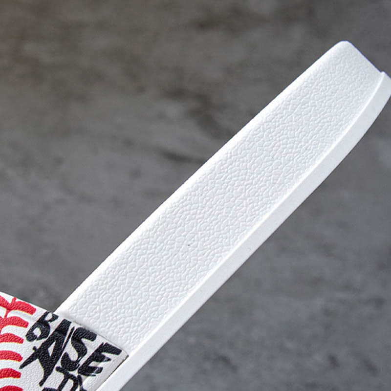 Plus Size Baseball Pattern Slides(2 Pairs) - image 9