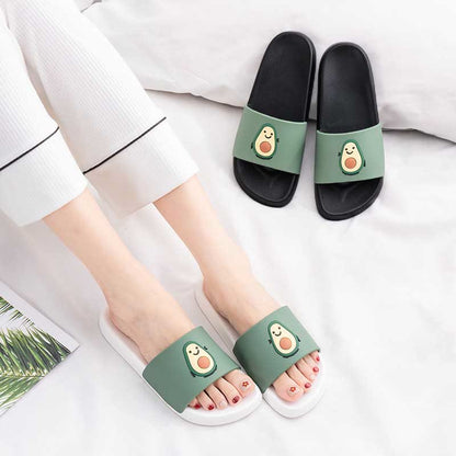 Plus Size Avocado Slides(2 Pairs) - image 1