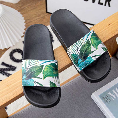 Plus Size Non Slip Slides(2 Pairs)