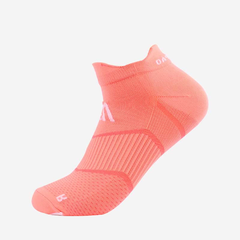 Plus Size Outdoor Fitness Ankle Compression Socks(7 Pairs) - Orange - EU39-44(US6-10) - image 2