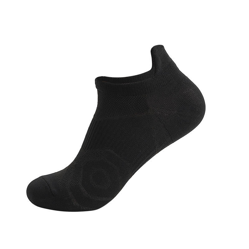 Sports Durable Ankle Compression Socks(9 Pairs) - Black - EU37-44(US4-10) - image 3