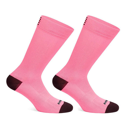 Mesh Sports Quarter Compression Socks(4 Pairs) - Pink - EU39-46(US6-12) - image 7