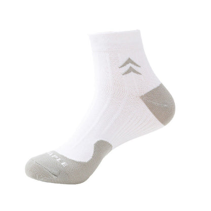 Plus Size Arch Support Ankle Compression Socks(7 Pairs) - White - EU40-46(US7-12) - image 3